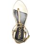 TOM FORD Leren sandalen Goud - Thumbnail 4