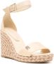 Tommy Hilfiger 110 mm espadrilles met logoplakkaat Bruin - Thumbnail 2