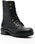 Tommy Hilfiger Biker boots met monogram reliëf Zwart - Thumbnail 2