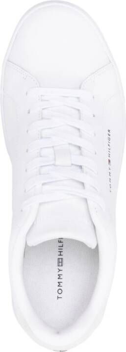 Tommy Hilfiger Court Leisure leren sneakers Wit