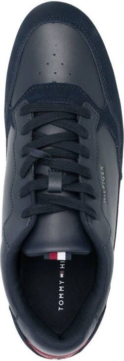 Tommy Hilfiger Sneakers met logo-reliëf Blauw