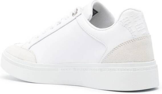 Tommy Hilfiger Leren sneakers Wit