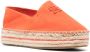 Tommy Hilfiger Espadrilles met logoplakkaat Oranje - Thumbnail 2