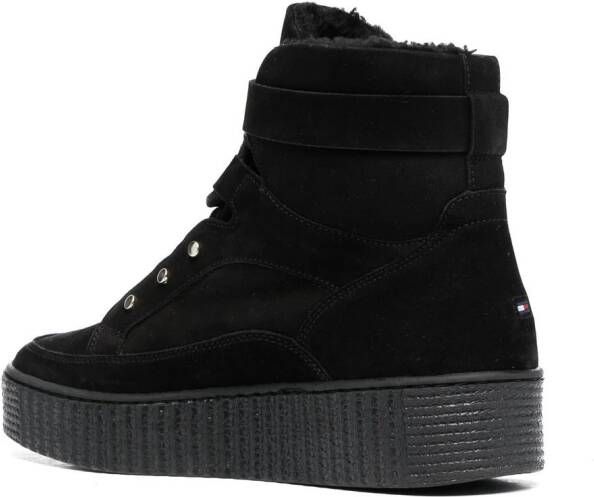 Tommy Hilfiger Lammy laarzen Zwart