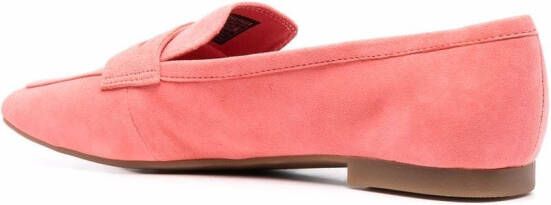 Tommy Hilfiger Loafers met gekruist bandje Roze