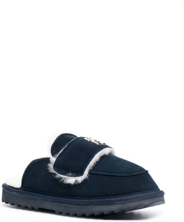 Tommy Hilfiger Loafers met monogram Blauw