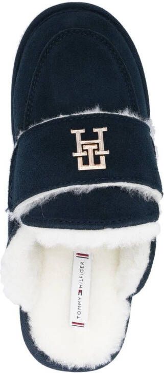 Tommy Hilfiger Loafers met monogram Blauw