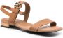 Tommy Hilfiger Leren sandalen Bruin - Thumbnail 2