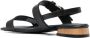 Tommy Hilfiger Leren sandalen Zwart - Thumbnail 3