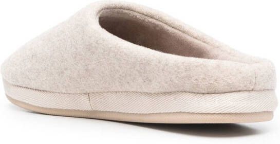 Tommy Hilfiger Slippers met geborduurd logo Beige