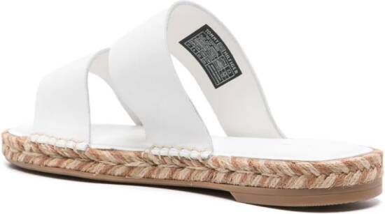 Tommy Hilfiger Leren espadrilles Beige