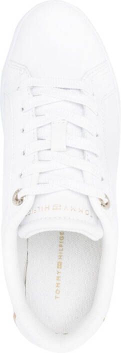 Tommy Hilfiger Sneakers met logoplakkaat Wit