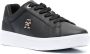 Tommy Hilfiger Leren sneakers Zwart - Thumbnail 2