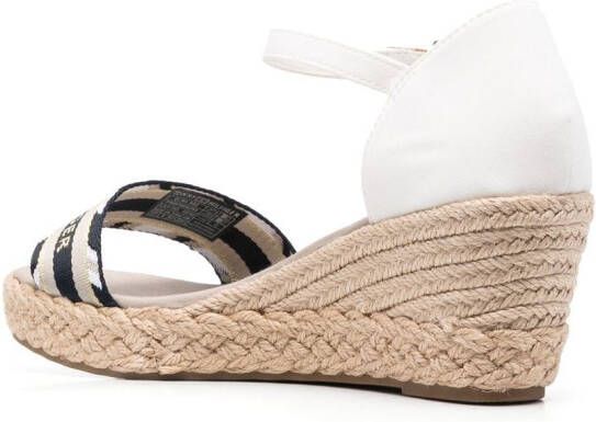 Tommy Hilfiger Sandalen met logobandje Wit