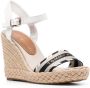 Tommy Hilfiger Sandalen met sleehak Wit - Thumbnail 2