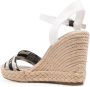 Tommy Hilfiger Sandalen met sleehak Wit - Thumbnail 3