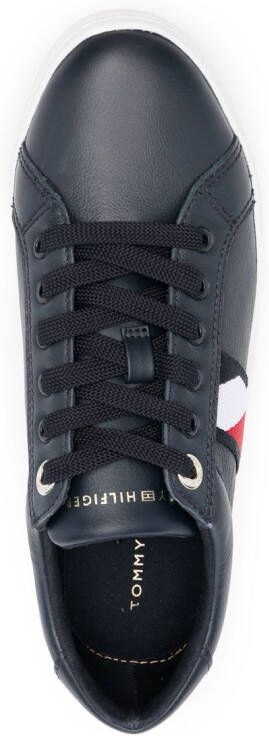 Tommy Hilfiger Sneakers met logodetail Blauw