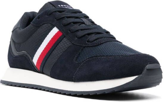 Tommy Hilfiger Signature hardloop sneakers Blauw