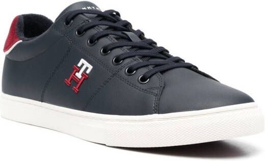 Tommy Hilfiger Sneakers met geborduurd logo Blauw