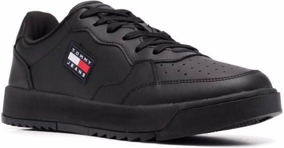 Tommy Jeans Sneakers met logopatch Zwart