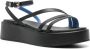 Tommy Hilfiger Sandalen met plateauzool Zwart - Thumbnail 2