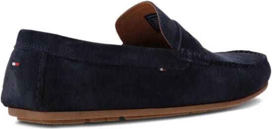 Tommy Hilfiger Suède loafers Blauw