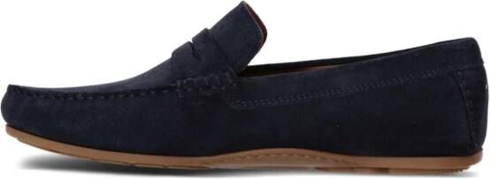 Tommy Hilfiger Suède loafers Blauw