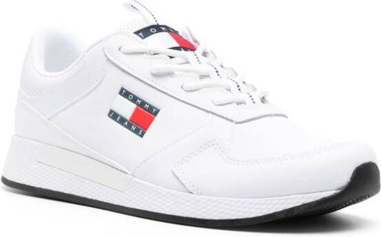 Tommy Jeans Flexi sneakers met vlakken Wit