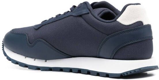 Tommy Jeans Herren sneakers met logopatch Blauw