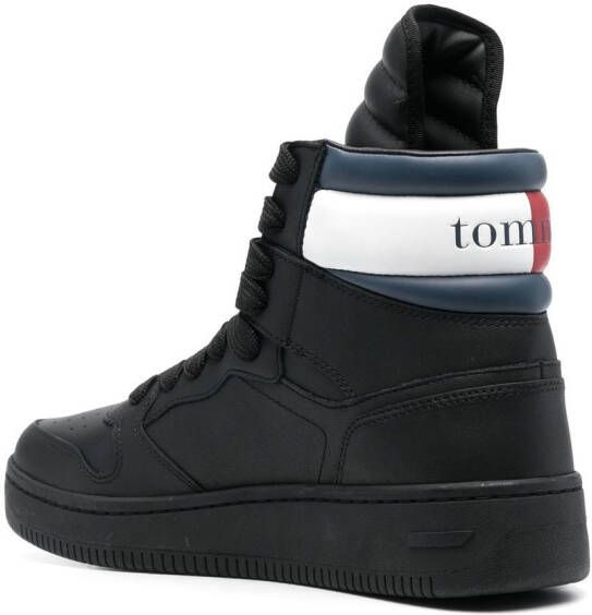 Tommy Jeans High-top sneakers Zwart