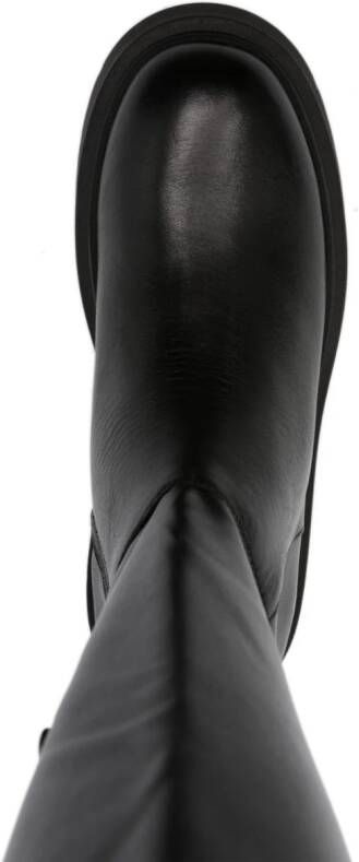 Tommy Jeans Laarzen met ronde neus Zwart