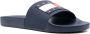 Tommy Jeans Badslippers met logo Blauw - Thumbnail 2