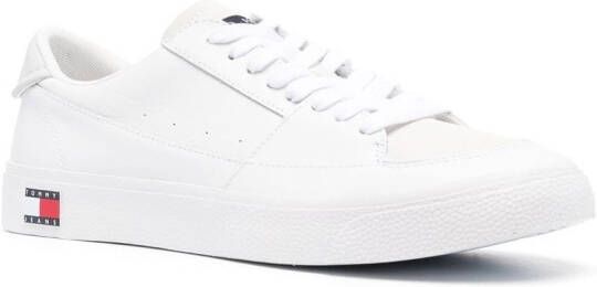 Tommy Jeans Leren sneakers Wit