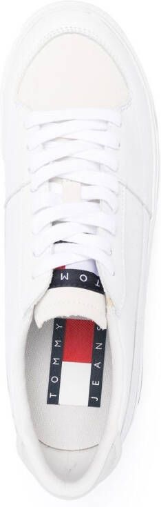 Tommy Jeans Leren sneakers Wit