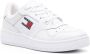 Tommy Jeans Retro Basket leren sneakers Wit - Thumbnail 2