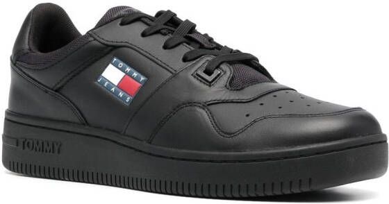 Tommy Jeans Retro Basket sneakers Zwart