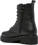 Tommy Jeans Leren combat boots Zwart - Thumbnail 3