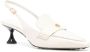 Tory Burch 60mm slingback leather pumps Beige - Thumbnail 2