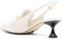 Tory Burch 60mm slingback leather pumps Beige - Thumbnail 3