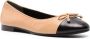 Tory Burch Ballerina's met strik Beige - Thumbnail 2