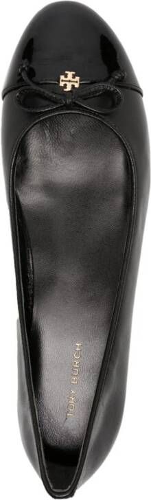 Tory Burch Ballerina's met bewerkte neus Zwart