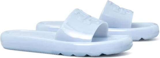 Tory Burch Bubble jelly slippers Blauw