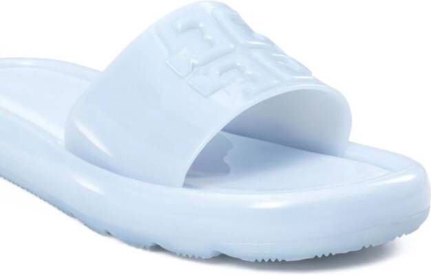 Tory Burch Bubble jelly slippers Blauw