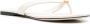 Tory Burch Classic leren teenslippers Beige - Thumbnail 2