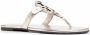 Tory Burch Ciabatte Miller sandalen met metallic-effect Goud - Thumbnail 2