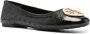 Tory Burch Claire gewatteerde ballerina's Zwart - Thumbnail 2