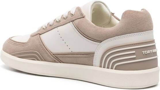 Tory Burch Clover Court sneakers met vlakken Wit