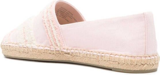 Tory Burch Espadrilles met TT-logo Roze