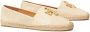 Tory Burch Eleanor leren espadrilles Beige - Thumbnail 2