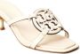 Tory Burch Geo Bombe Miller 55mm leren sandalen Beige - Thumbnail 3